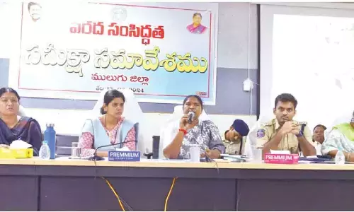 Mulugu: Permanent plans needed for flood prevention says Seethakka