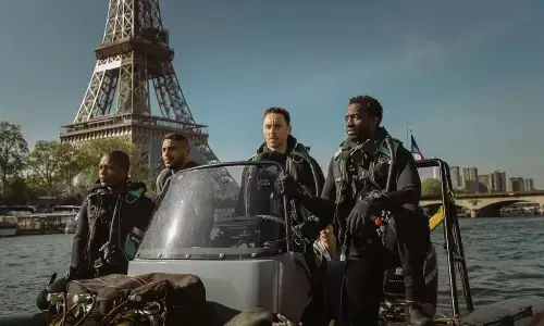 ‘Under Paris’ review: Sharks in the seine deliver a bite of thriller fun