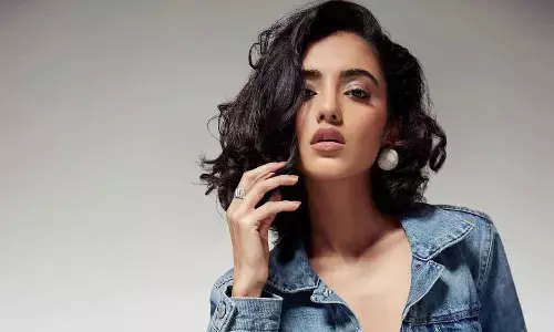 Malvika Sharma turns heads with chic all-denim look
