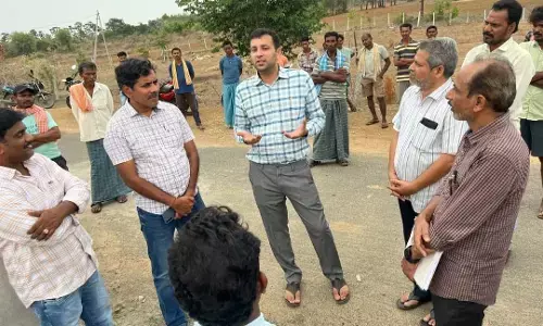 ITDA Project Officer Pratik Jain to provide electricity to villages