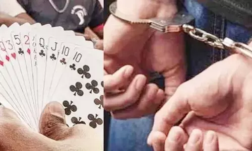 Nagar Kurnool DSP Srinivas led lightning raids on poker base