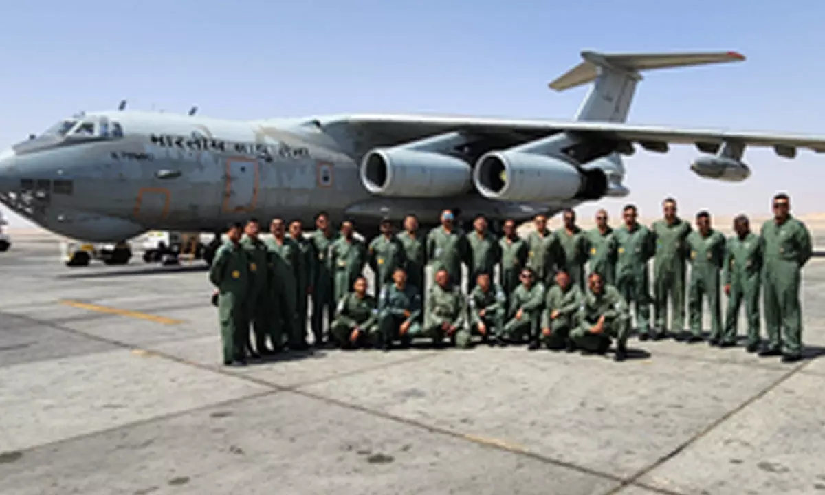 IAF contingent participates in combat exercise Red Flag in Alaska