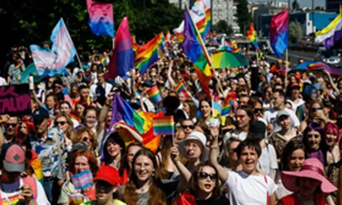 Pride march in Kiev for the first time since Russian invasion