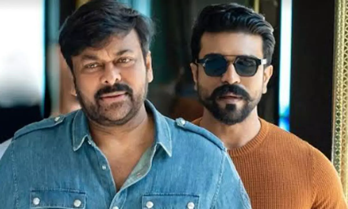 Chiranjeevi is busy with four projects; Ram Charan reveals
