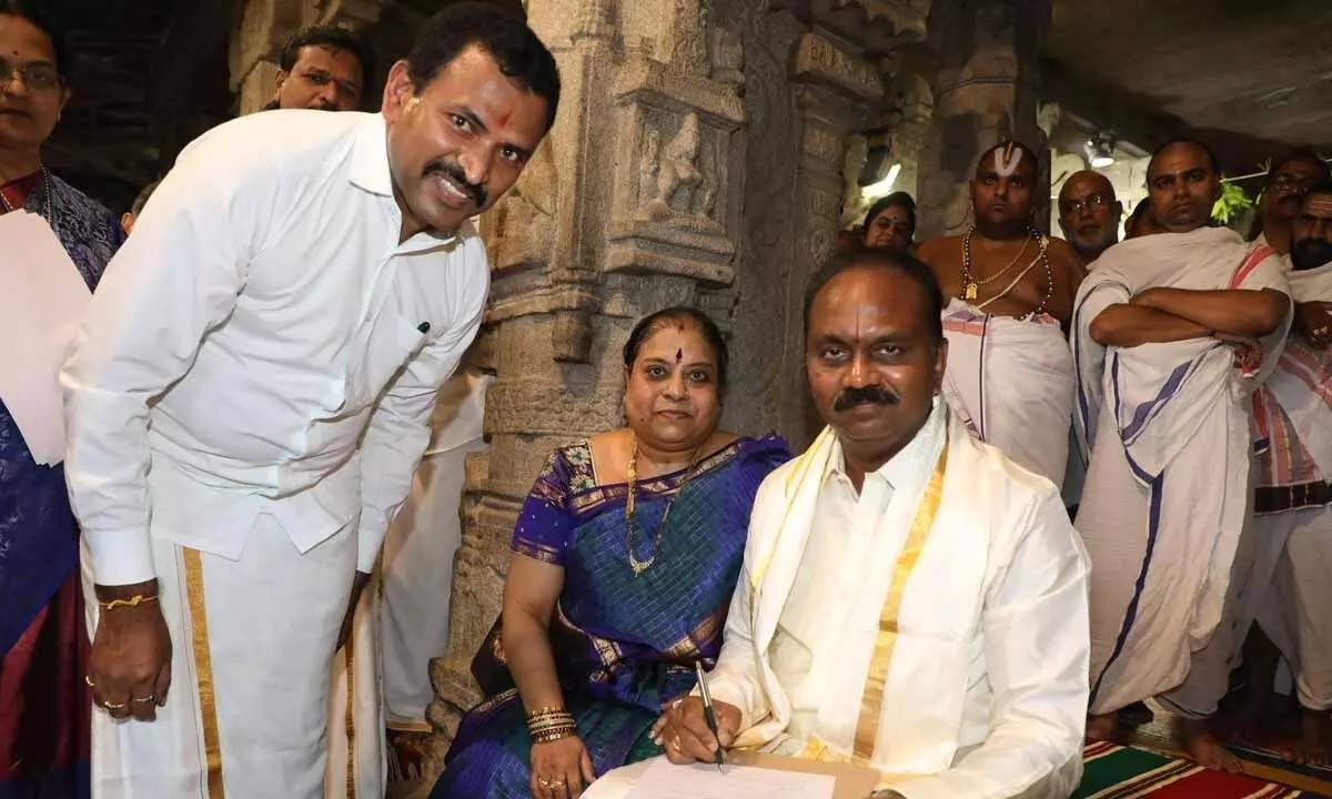 J Syamala Rao Takes Charge as New EO of Tirumala Tirupati Devasthanam