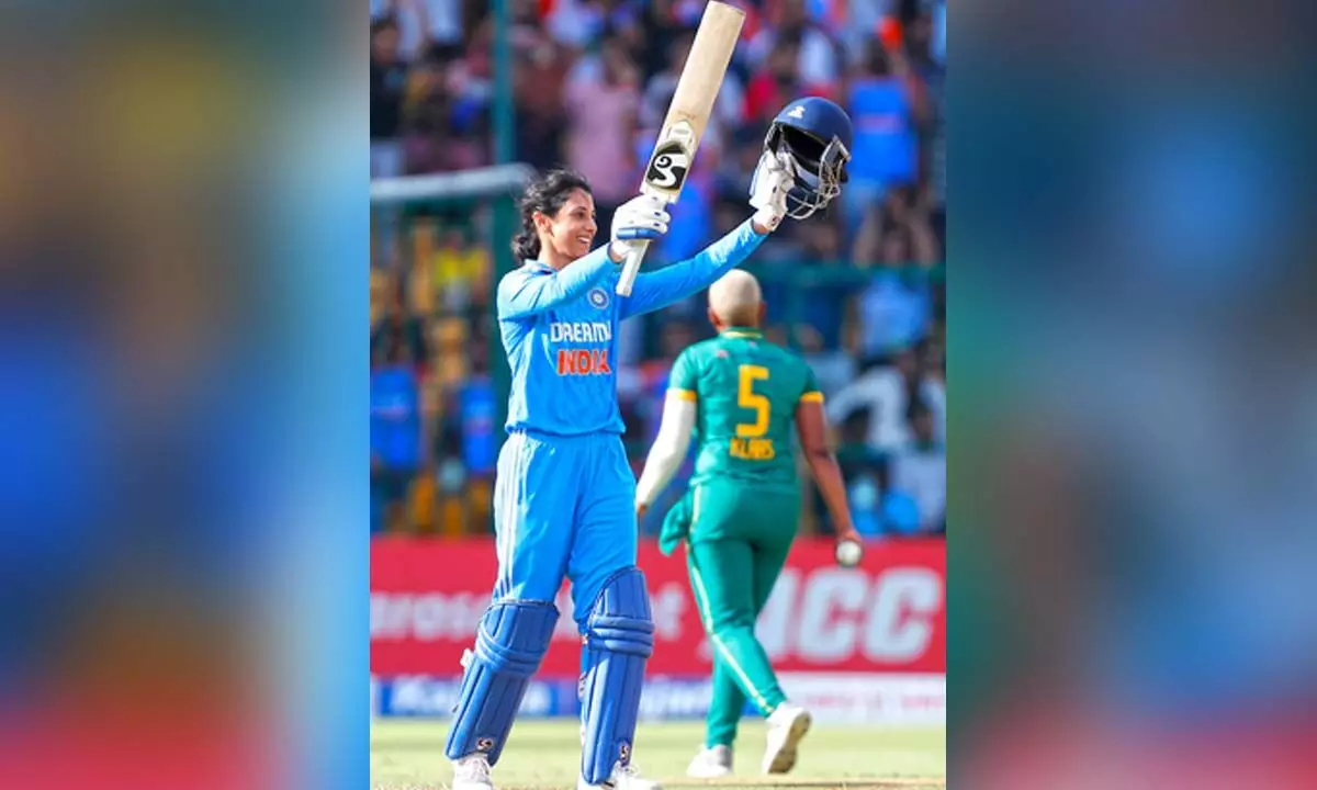 1st ODI: Mandhanas fantastic 117 helps India post 265/8 against South Africa