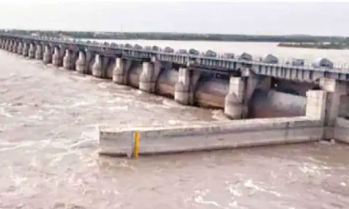 15,131 cusecs of water released from Sunkesula Barrage