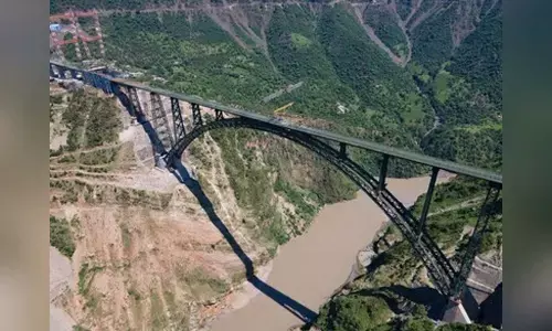 First trial run of Sangaldan-Reasi train on USBRL successfully completed