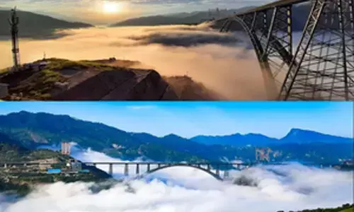 J&K: Trial run begins on worlds highest railway bridge in Chenab, rail services to begin soon