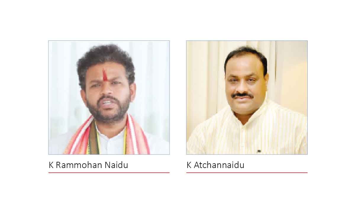 Union Minister Rammohan Naidu, Agri Minister Atchannaidu to reach ...