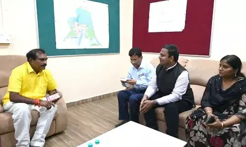 Water Resources Development Minister Dr Nimmala Ramanaidu in Polavaram on Sunday reviewing the arrangements with officials for CM visit to Polavaram on Monday