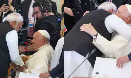 Congresss Sarcastic Post Mocking PM Modi And Pope Francis Sparks BJP Outrage