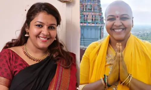 Actress Sharanya Offers Hair at Tiruttani Temple, Sparks Social Media Frenzy