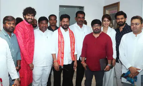Telangana CM Revanth Reddy garu congratulated Seetha Kalyana Vaibhogame team