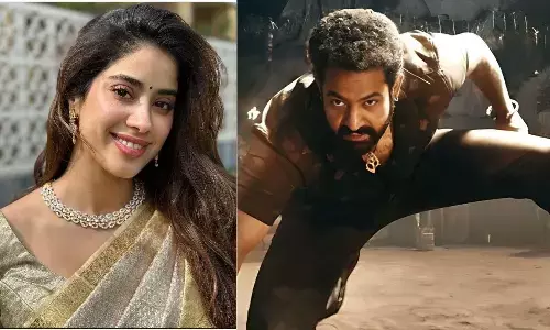 Jr NTR jets off to Thailand for Devara song shoot with Janhvi Kapoor