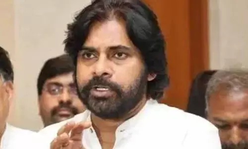 Pawan Kalyan inspects his Camp Office in Vijayawada, gives instructions to officials