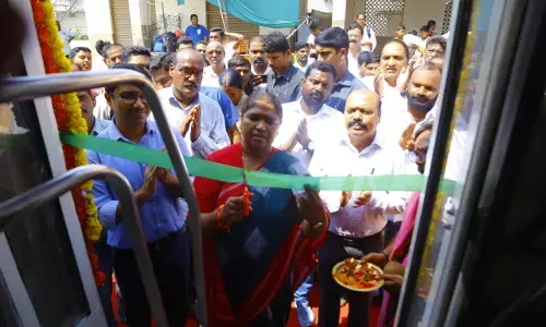 Minister Seethaka Inaugurates RTC Bus in Mulugu District