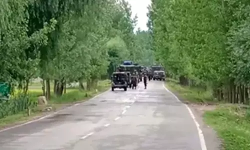 Encounter breaks out between terrorists and security forces in J&K’s Baramulla