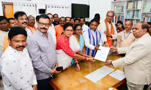 Surama files nomination for Odisha Assembly Speaker
