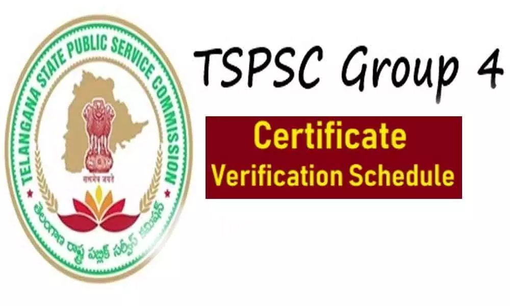 TGPSC to Begin Verification of Documents for Group 4 from Today