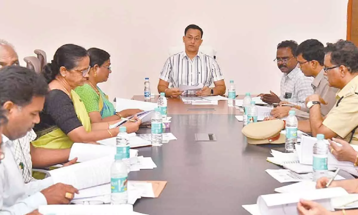Ensure all school-aged children enrolled in schools says Collector Praveen Kumar