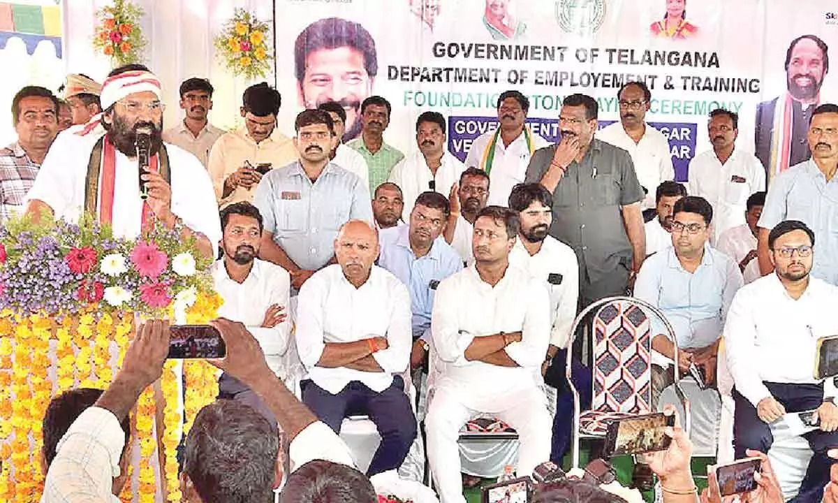 N Uttam Kumar Reddy said Government committed to employment creation