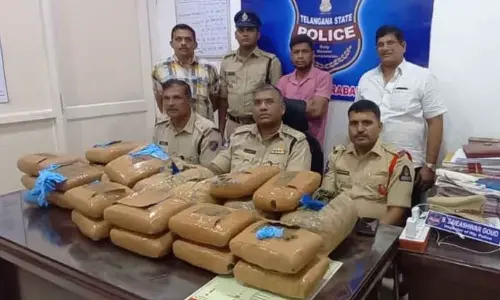 RPF seizes 60 kg ganja worth Rs 15 lakh