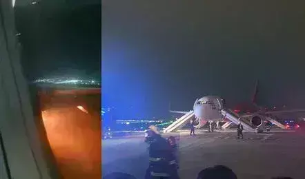 Hyderabad-Kuala Lumpur Flight Makes Emergency Landing amid Fire in Engine
