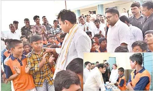 Steps being taken to provide quality education says Sridhar Babu