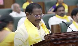 Dr Bala Veeranjaneya Swamy takes oath as the member of the legislative assembly