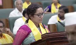 Gowru Charitha Reddy takes oath as the member of the legislative assembly