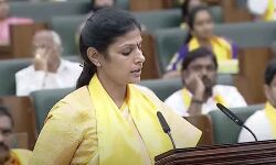 Divya Yanamala takes oath as the member of the legislative assembly