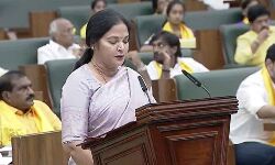 Prashanti Reddy Vemireddy takes oath as the member of the legislative assembly
