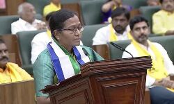 Sudha Dasari takes oath as the member of the legislative assembly Sudha Dasari takes oath as the member of the legislative assembly
