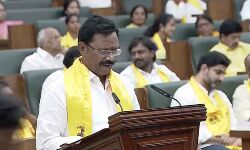 Koneti Adimulam takes oath as the member of the legislative assembly Koneti Adimulam takes oath as the member of the legislative assembly