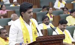 JC Ashmith Reddy takes oath as the member of the legislative assembly JC Ashmith Reddy takes oath as the member of the legislative assembly