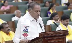 Budhaprasad Mandali takes oath as the member of the legislative assembly Budhaprasad Mandali takes oath as the member of the legislative assembly