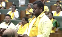 Dastagiri takes oath as the member of the legislative assembly Dastagiri takes oath as the member of the legislative assembly