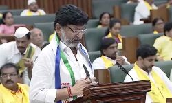 Dwarakanathreddy P takes oath as the member of the legislative assembly Dwarakanathreddy P takes oath as the member of the legislative assembly