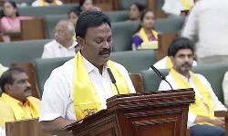 Jayasurya G takes oath as the member of the legislative assembly