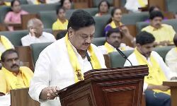Kala Venkat Rao takes oath as the member of the legislative assembly Kala Venkat Rao takes oath as the member of the legislative assembly