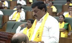 Kishankumar Reddy M takes oath as the member of the legislative assembly Kishankumar Reddy M takes oath as the member of the legislative assembly