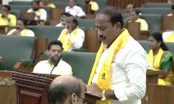 Malakondaiah M takes oath as the member of the legislative assembly Malakondaiah M takes oath as the member of the legislative assembly