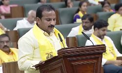 Nageswararao G takes oath as the member of the legislative assembly