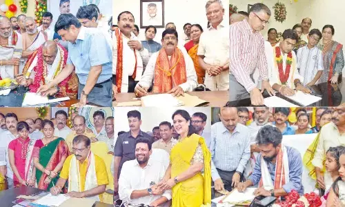 Several ministers assume office at Secretariat