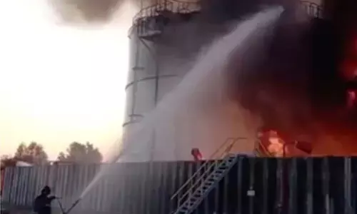 2 injured after Ukrainian drone crashes into Russian refinery: Authorities