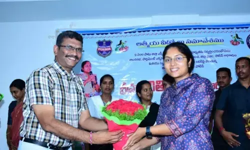 District police held Fare well meeting for the SP Riti raj IPS