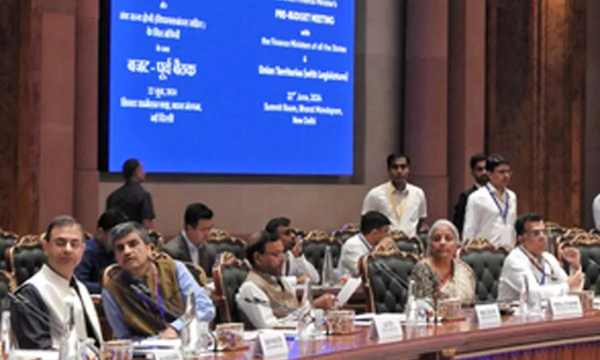 FM Nirmala Sitharaman holds pre-Budget meeting with finance ministers of states