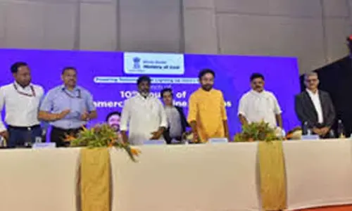 Coal auction launched