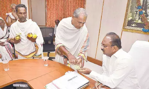 Make sample laddus with best quality ingredients: EO Syamala Rao